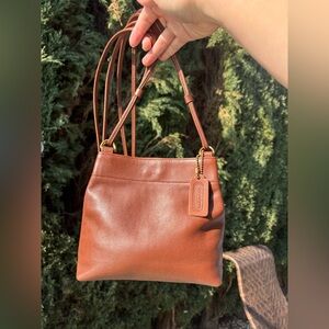 Vintage Coach Mini Dixon British Tan